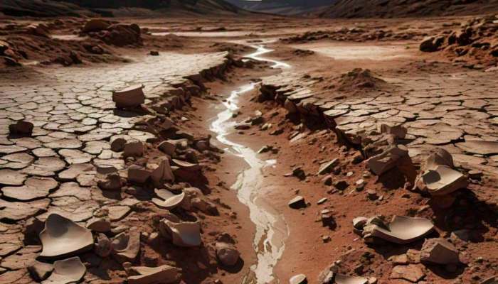 Water On Mars Planet: మంగళ గ్రహంపై నీటి జాడలు, 4.45 బిలియన్ ఏళ్ల క్రితమే ఉందా