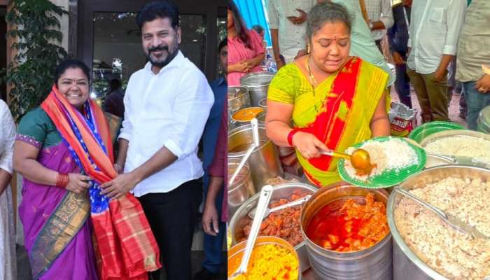 Kumari Aunty: సోషల్ మీడియా స్టార్ కుమారి ఆంటీ సంచలనం.. రేవంత్‌ రెడ్డికి రూ.50 వేలు విరాళం