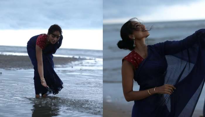 Sobhita Dhulipala: నీలి రంగు చీరలో అక్కినేని కోడలు శోభితా ధూళిపాళ.. ఎంత క్యూట్‌గా ఉందో.. ఫొటోలు వైరల్