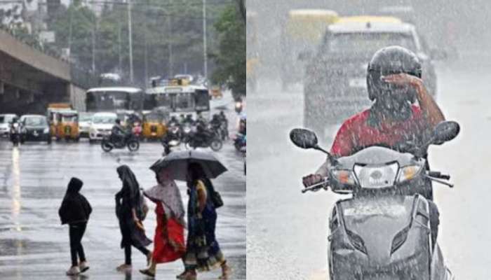 Heavy Rains: హైదరాబాద్ లో దట్టంగా అలుముకున్న మేఘాలు.. పలు ప్రాంతాల్లో కుండపోతగా కురుస్తున్న వర్షం..