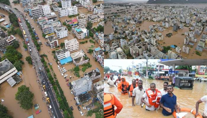 Vijayawada Floods: వరదలో ఇళ్లు.. కళ్లల్లో కన్నీరు.. బెంబేలెత్తుతున్న బెజవాడ