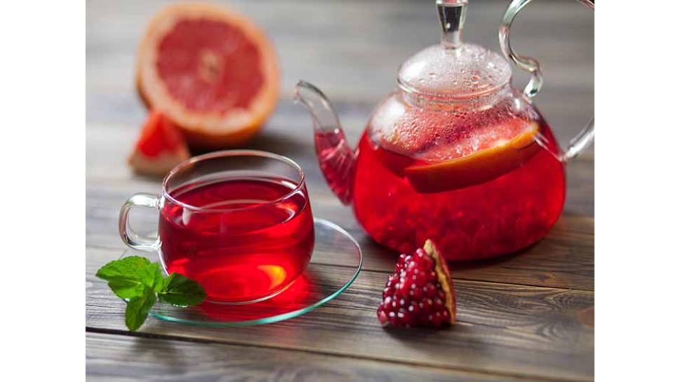 Pomegranate Peel Tea